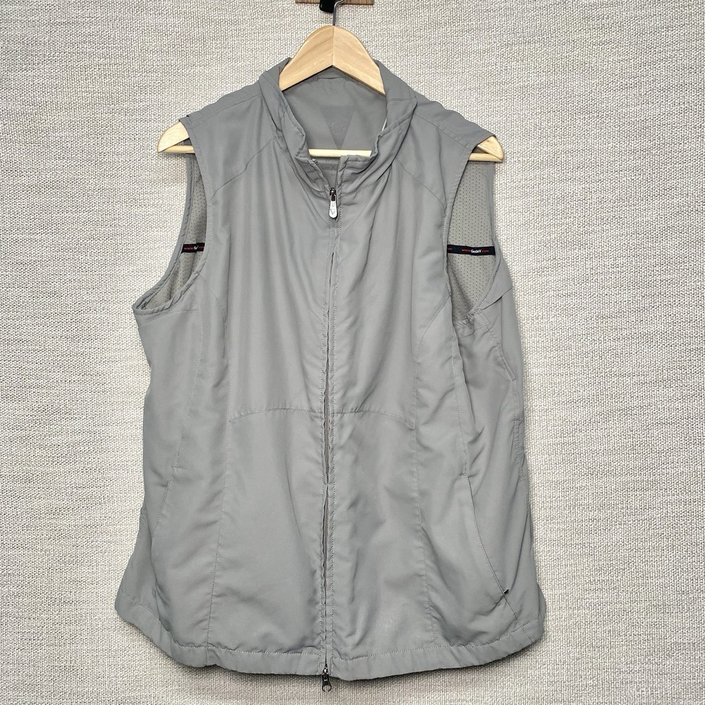 SCOTTeVEST RFID Travel Vest XXL Full Zip Cargo Utility Pockets Gray Gorpcore